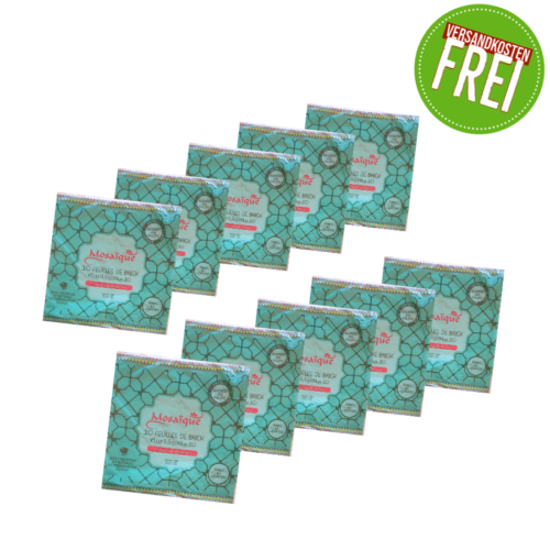 10 er Pack Malsouka – Brickteig -Teigblätter