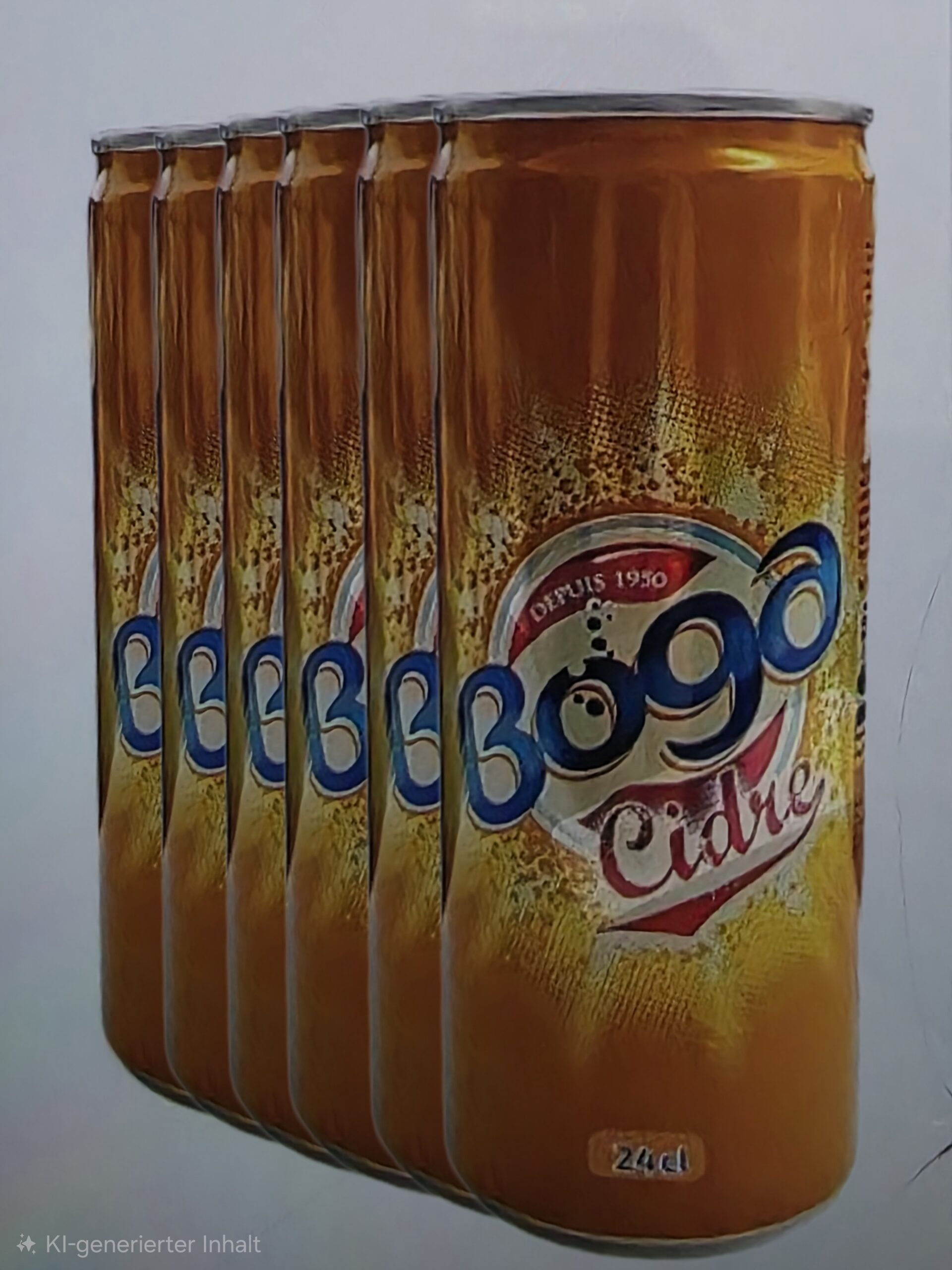 Boga Cidre 0,24 L ( 6 Pack)Preis Inklusive 1,50Euro Pfand