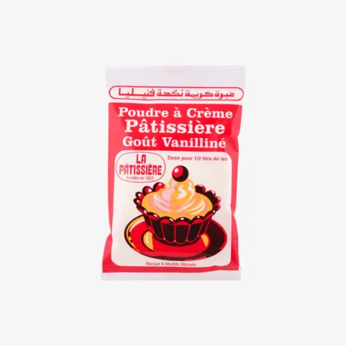 Crème dessert vanille 40 gr (LA PATISSIERE )